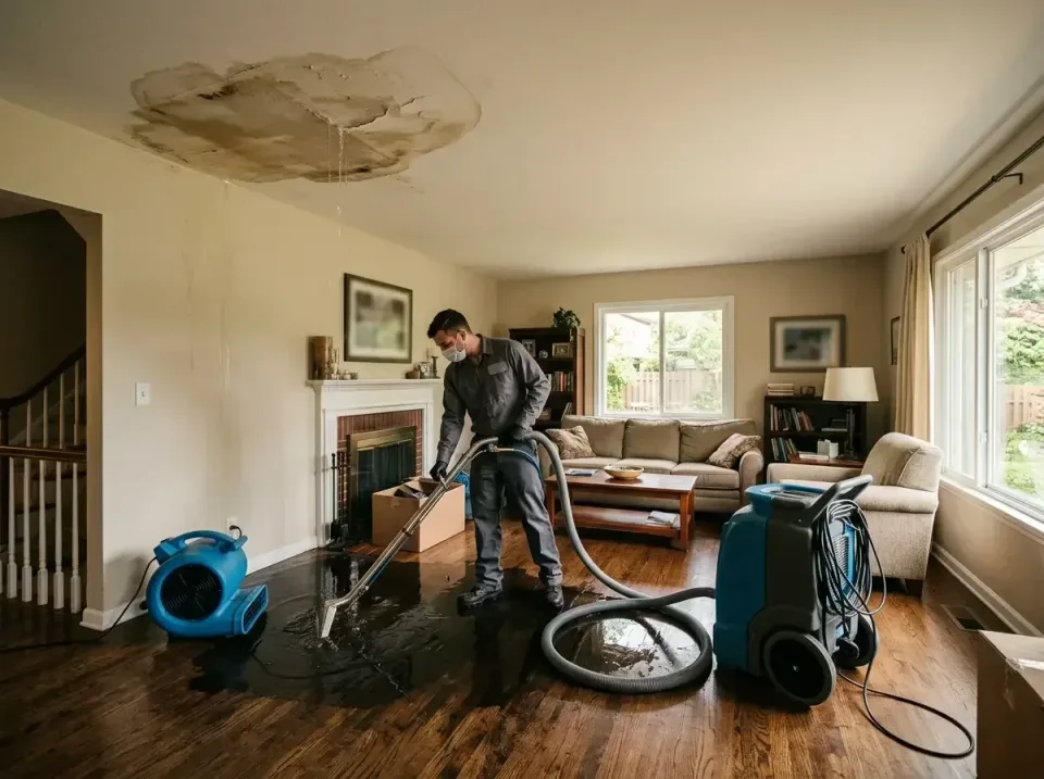 attic-pipe-burst-ceiling-drip-008 — frequently asked questions, Water Damage Restoration & Carpet Care in Tompkinsville, KY